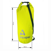 Водонепроницаемый гермомешок (с плечевым ремнем) Aquapac 737 - TrailProof™ Drybag – 70L with shoulder strap (Acid Green)