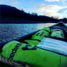 Водонепроницаемый гермомешок (с плечевым ремнем) Aquapac 737 - TrailProof™ Drybag – 70L with shoulder strap (Acid Green)