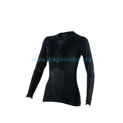 Термокофта женская DAINESE D-CORE DRY TEE LS LA - BLACK/ANTHRACITE
