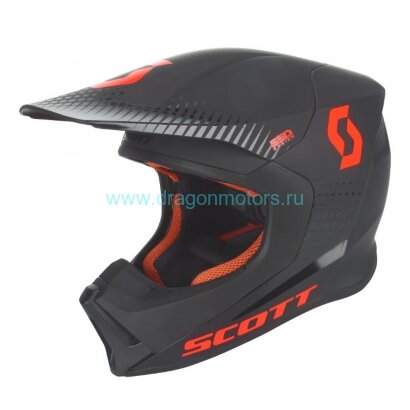 Шлем SCOTT 550 Hatch ECE - black/orange