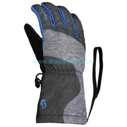 Перчатки детские JR Ultimate - black/blue