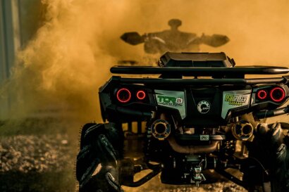 RJWC Neutrino Rear lights 1640 для Can-Am Outlander / Renegade комплект задней светодиодной оптики из 4 фонарей с сигналом поворотника