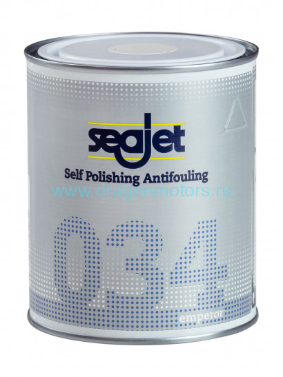 Краска необрастающая SEAJET 034, черная, 0.75 л