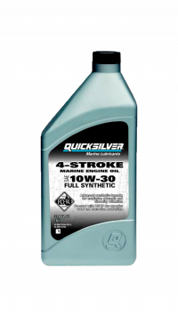 Моторное масло синтетическое 10W30 QUICKSILVER Full Synthetic для ПЛМ 1л