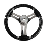 Рулевое колесо Osculati, диаметр 350 мм, цвет черный, уцененное