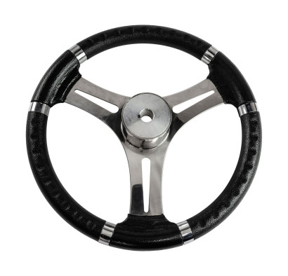 Рулевое колесо Osculati, диаметр 350 мм, цвет черный, уцененное