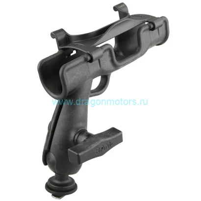 Крепление RAM ROD Fly Jr. для удилищ на Т-салазки, шар 38 мм (1,5") (RAP-341-TRA1U)