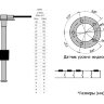 Датчик уровня 500 мм, 0-190 Ом (ЕВРО), нержавеющий