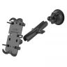 RAM-B-166-C-PD4U крепление для телефона RAM Quick-Grip  XL с присоской RAM Twist-Lock