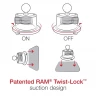 RAM-B-166-AP36U Крепление на присоске RAM Twist-Lock  для Apple iPad mini 6