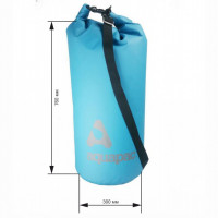 Водонепроницаемый гермомешок (с плечевым ремнем) Aquapac 738 - TrailProof™ Drybag – 70L with shoulder strap (Cool Blue)