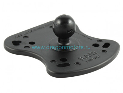 RAM-B-107BU держатель RAM для эхолотов Humminbird 100, 300, 500, 700 Series, LOWRANCE и др. шар 25мм