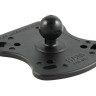 RAM-B-107BU держатель RAM для эхолотов Humminbird 100, 300, 500, 700 Series, LOWRANCE и др. шар 25мм