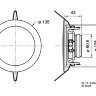 Акустика Visaton DL 10 8 OHM, влагостойкая, потолочная, 1 шт.