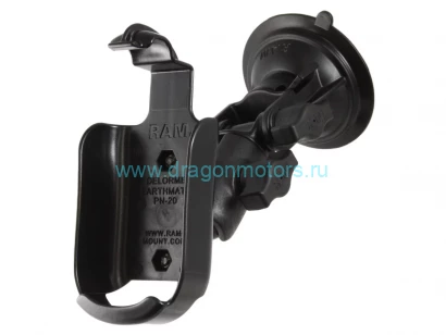 RAP-B-104-224-DEL1 Крепление RAM Twist-Lock  с храповым механизмом на присоске для серии Delorme Earthmate P