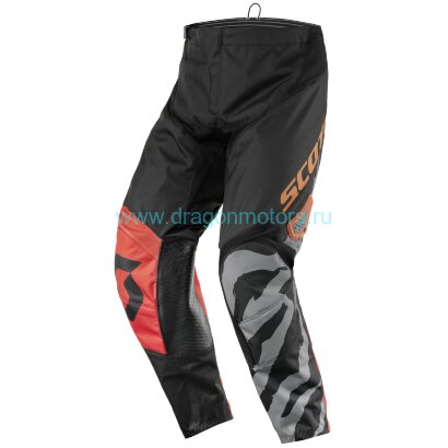 Мотоштаны детские SCOTT 350 Kids Race-16 - black/orange