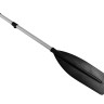 Весло разборное 130 см, широкая лопасть, черное
