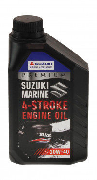 Масло Suzuki Marine Premium 4Т. 10W40, 1 л, минеральное
