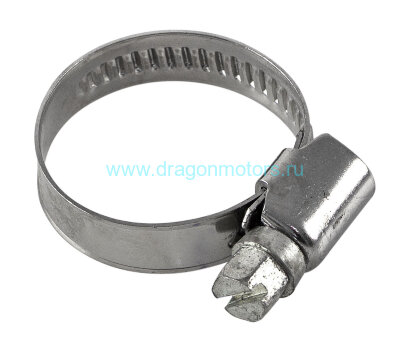 Хомут нержавеющий А4 DIN3017 16-27/9