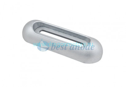 Анод цинковый для корпуса, 200x65x38 мм - VT100