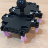 Держатель N-Star AG для смартфонов. Шар 25 мм (1"). Цвет розовый (NS-AG-PINK)