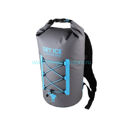 Водонепроницаемый рюкзак - холодильник DryIceCoolers D002GRY - Premium Cooler Backpack – 20L