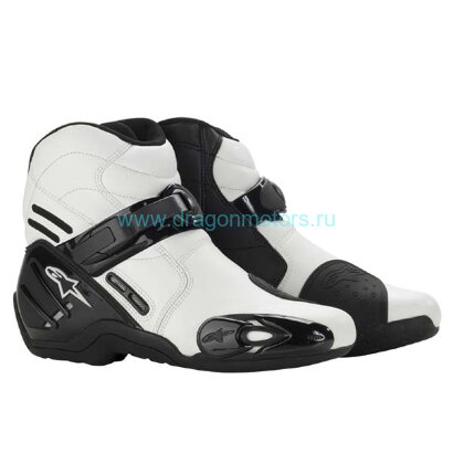 Мотоботы ALPINESTARS S-MX 2 - white/black