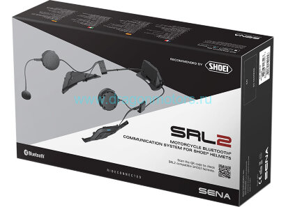 Мотогарнитура SENA SRL2, SRL-MESH для шлемов Shoei GT-Air 2 и Shoei Neotec 2
