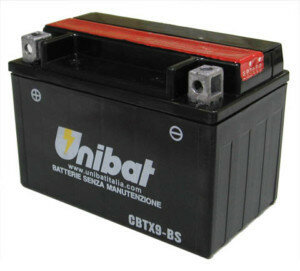 UNIBAT Аккумулятор YTX9-BS, BMCBTX9BSU