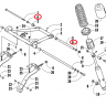 Втулка задней подвески Arctic Cat Bearcat WT 0603-061