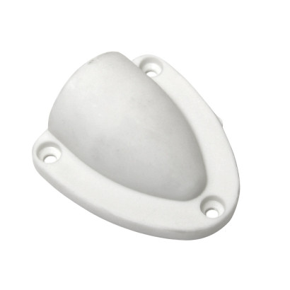 Вентиляционная ракушка пластиковая, белая 64х59х26мм SUNFINE