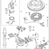 Кронштейн выпрямителя Suzuki DF9,9B, DF15A, 20A (Bracket, Rectifier) - 32815-89L00-000