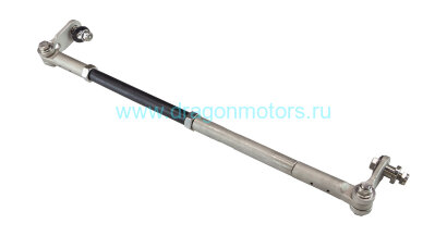 Тяга рулевая для C38MZ, один цилиндр, для 2-х двигателей, 555-595 мм