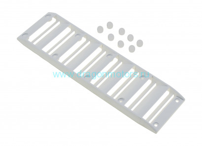 Решетка вентиляционная аналог Yamaha, с заглушками, комплект из 2-х штук