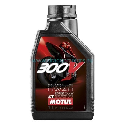 Моторное масло 300 V 4T FL Road Racing SAE 5W40 (1 л.)