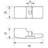 Анод цинковый Polipodio, для Suzuki DF60-140