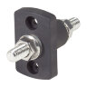 Клемма для монтажа сквозь переборку, черная, 3/8"-16
