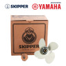 Винт гребной  Skipper для Yamaha 60-140HP, диаметр 12,5" алюминиевый, лопастей - 4, шаг 19"