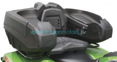 Кофр QUADRAX Max-ride DLX с сидением Polygel ®, ручки с подогр.