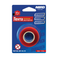 Лента двусторонняя монтажная прозрачная ABRO (06 мм х 1,51 м)