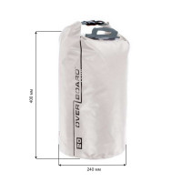 Водонепроницаемый гермомешок (с плечевым ремнем) OverBoard OB1005WHT - Waterproof Dry Tube Bag - 20L (White)