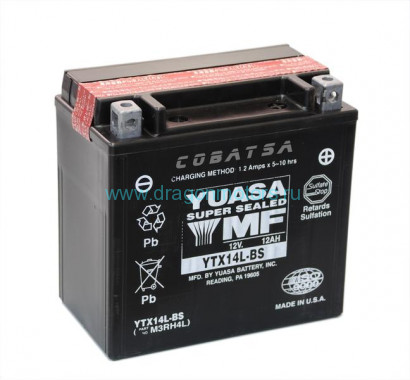 Аккумулятор YUASA (YTX14L-BS)