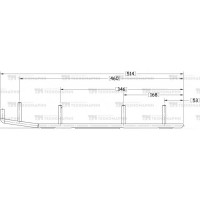 Конек лыжи Arctic Cat (комплект 2шт) 88-1806