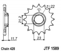 JT звезда передняя JTF1589.19