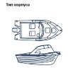 Тент транспортировочный для лодок длиной 5,6-5,9 м типа Cabin Cruiser