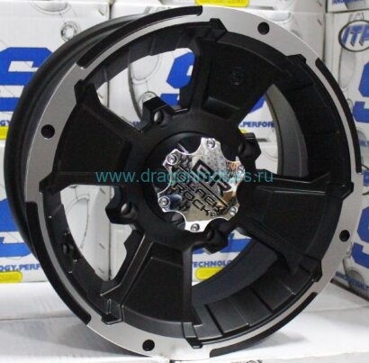ДИСК ДЛЯ КВАДРОЦИКЛА CARLISLE BLACK-ROCK INTRUDER 4/115 5+2 14X7 (черный)