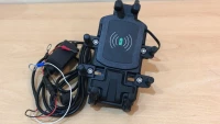 Держатель N-Star AGC с беспроводной зарядкой для смартфонов. (без шара) Цвет черный (NS-AGCO)