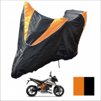 Чехол для мотоцикла KTM Duke 690 цв. чёрный/оранж.