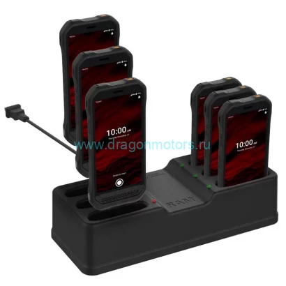 RAM-DOCK-6G-KYO1PU зарядная док-станция RAM с 6 портами для Kyocera DuraForce Ultra 5G E7110