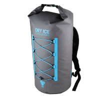 Водонепроницаемый рюкзак - холодильник DryIceCoolers D004GRY - Premium Cooler Backpack – 40L